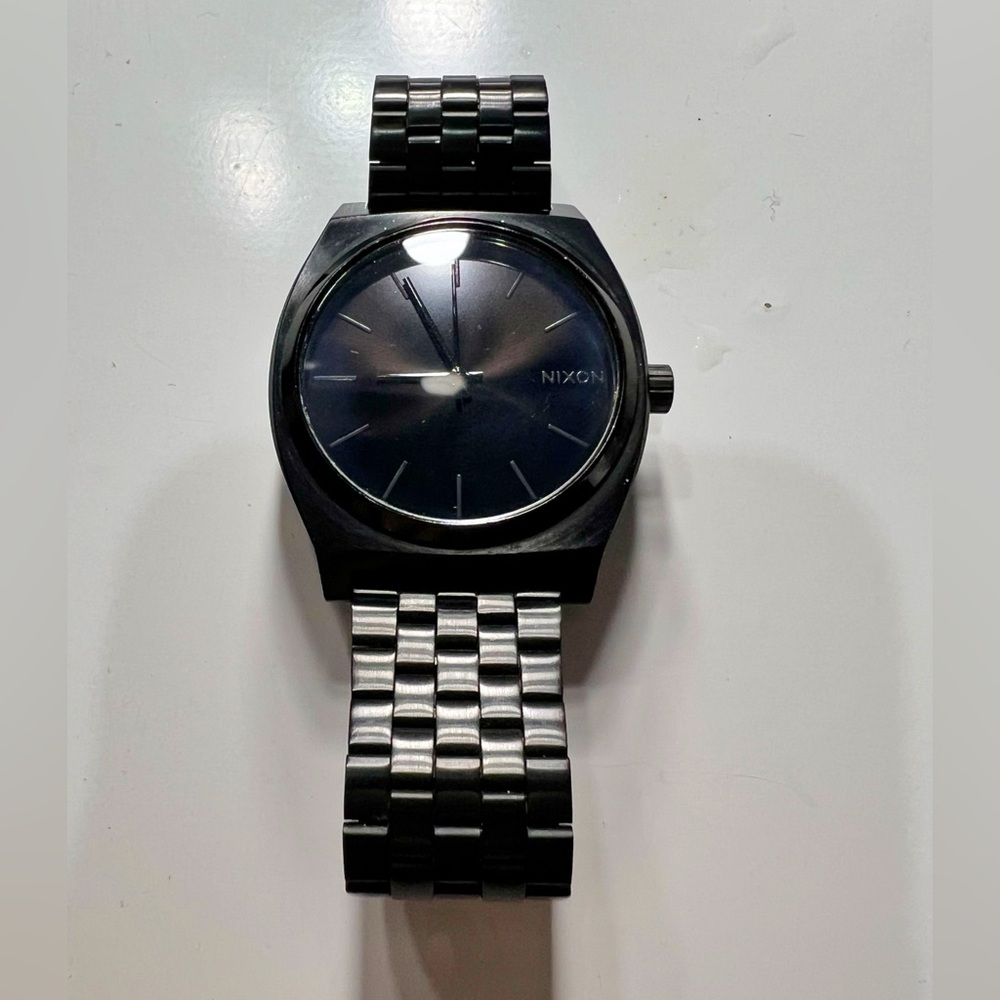 NIXON Time Teller All-Black Watch